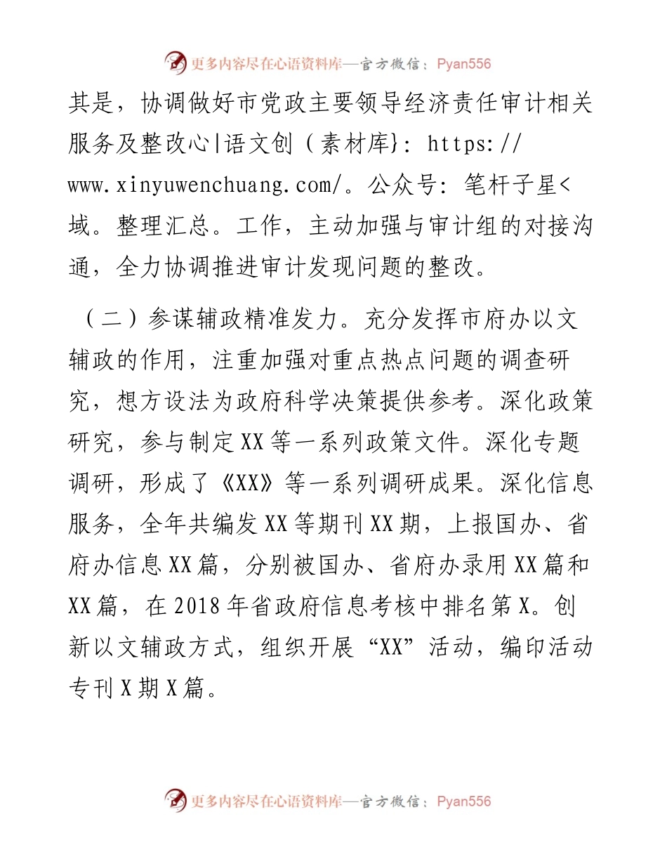 办公室工作总结（市政府办）_4.docx_第2页