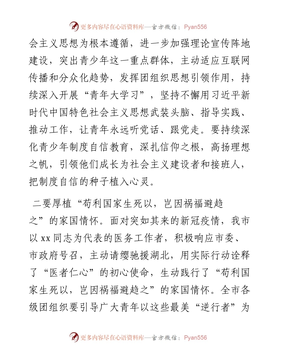 共青团市委全委（扩大）会议上的讲话.docx_第2页