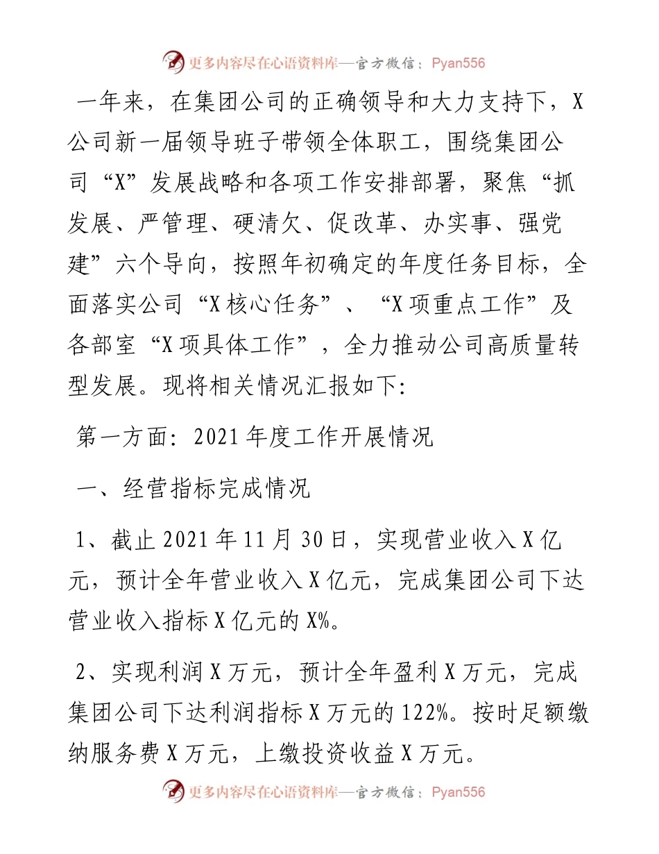化工有限公司工作总结.docx_第1页