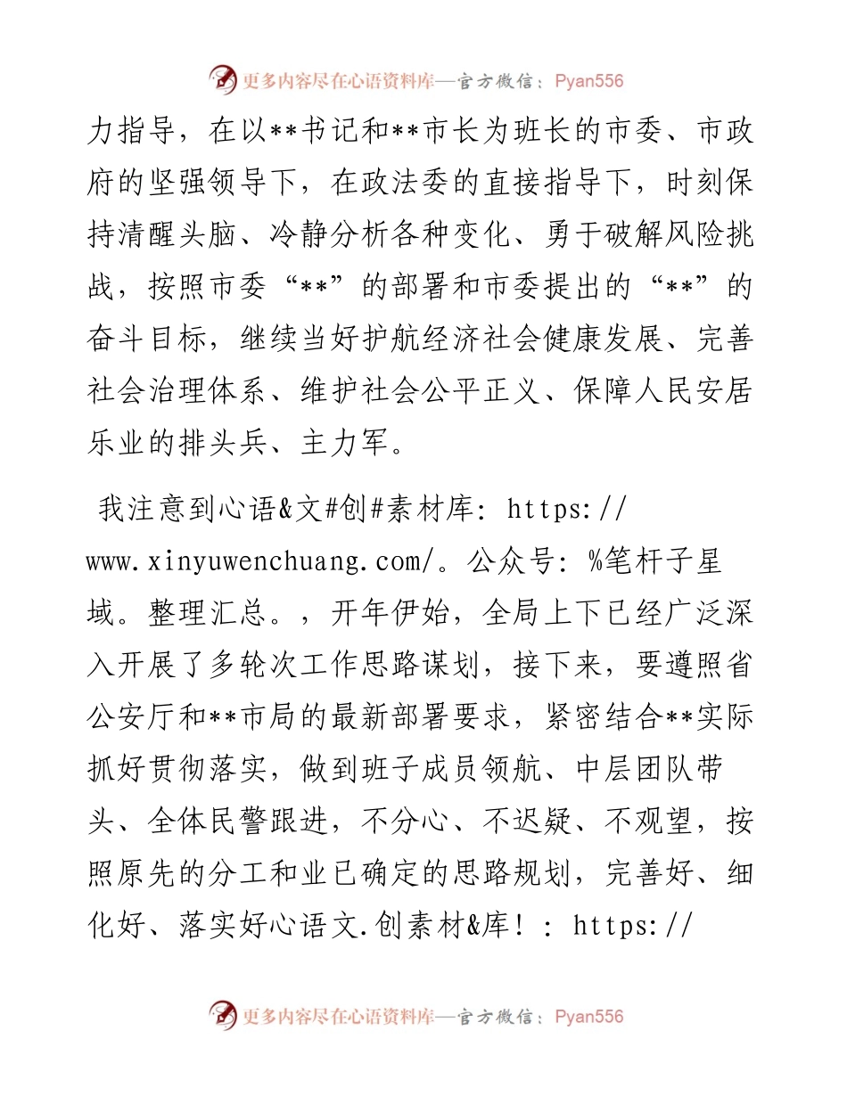 公安局长在干部大会上的讲话.docx_第2页