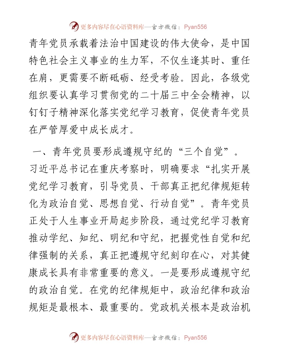党课：让青年党员在严管厚爱中成长成才.docx_第2页