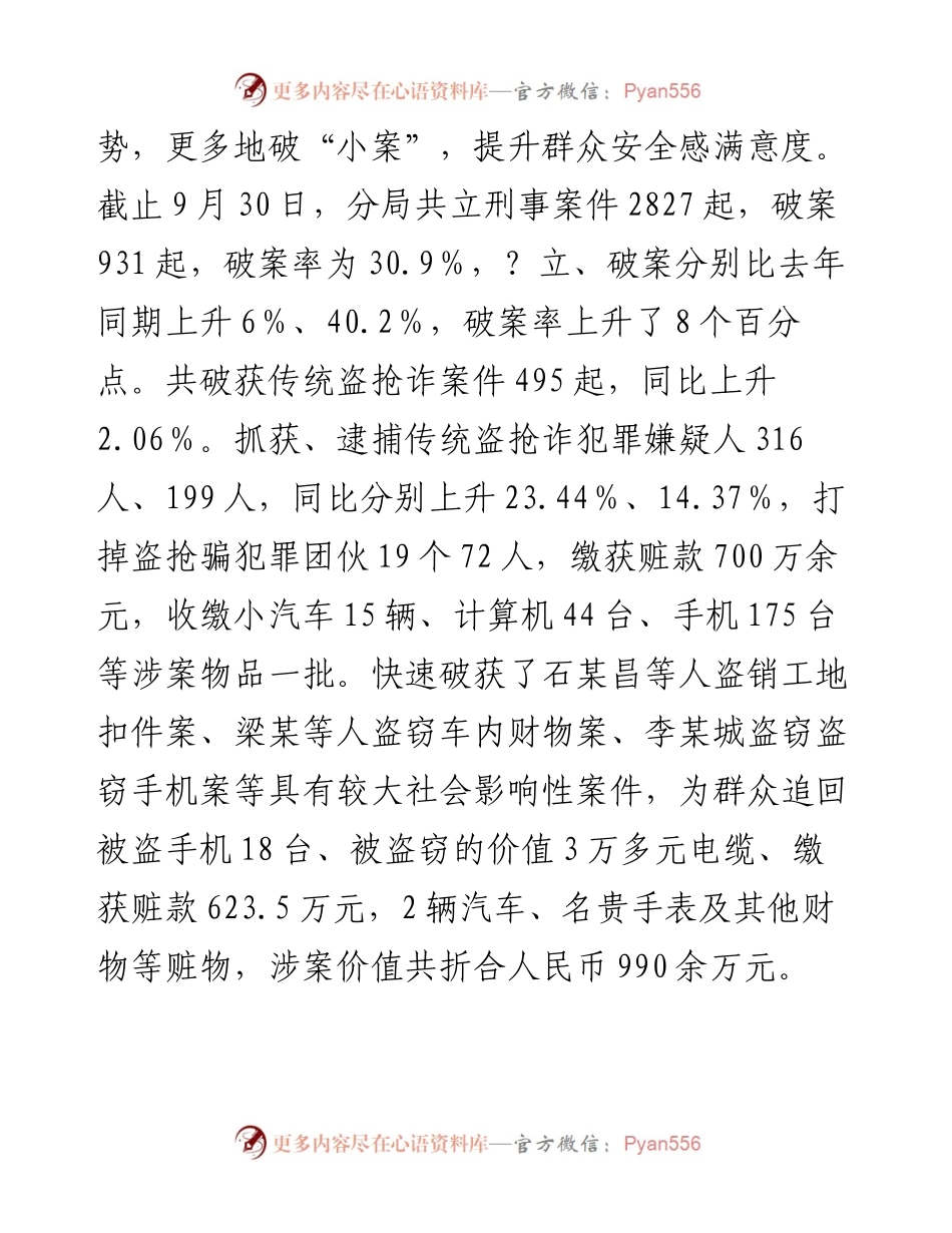公安分局工作总结和工作计划.docx_第2页