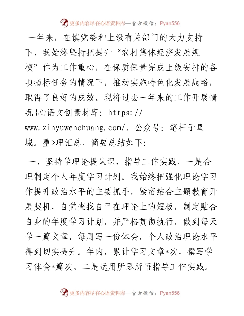 副镇长2023年工作总结.docx_第1页