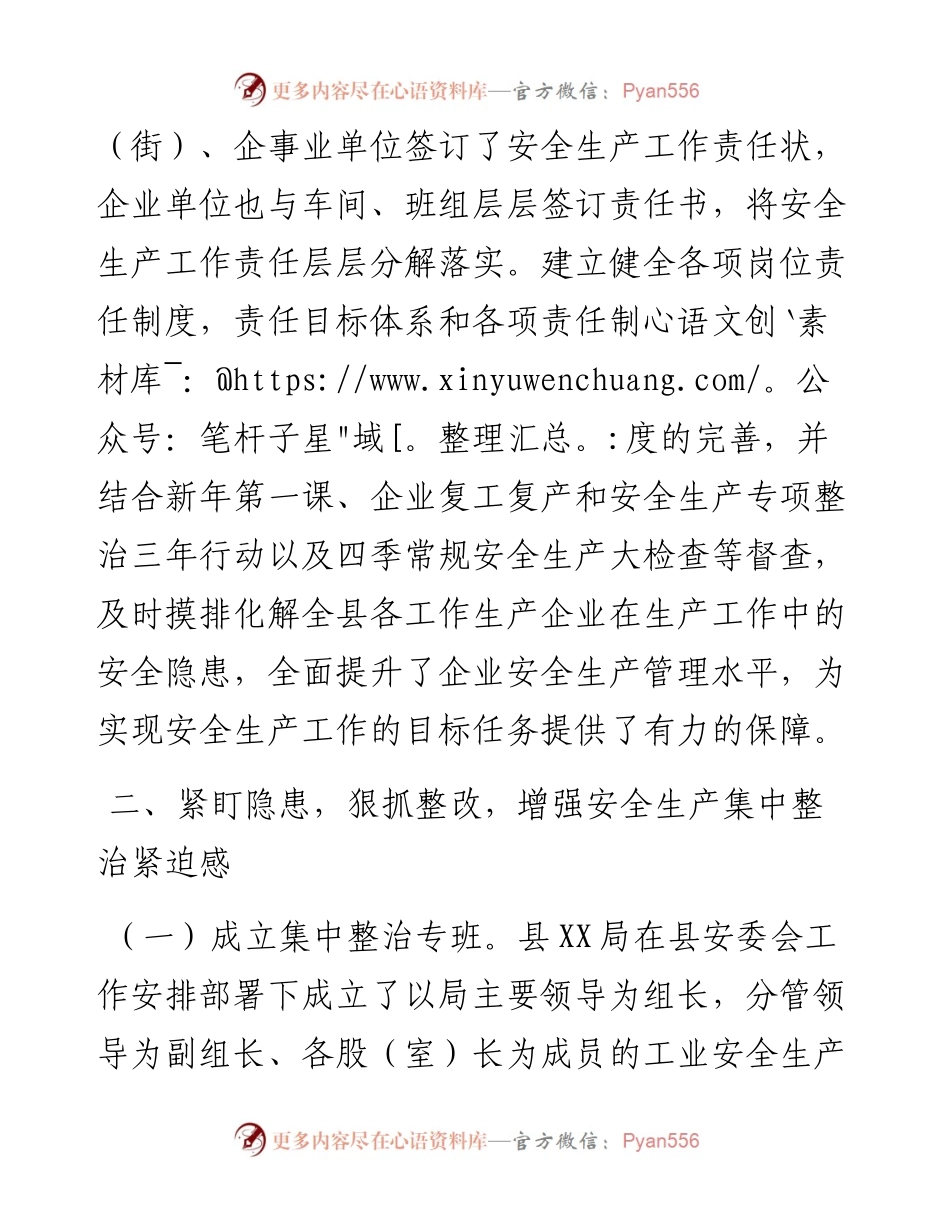 县工业安全生产工作总结.docx_第2页