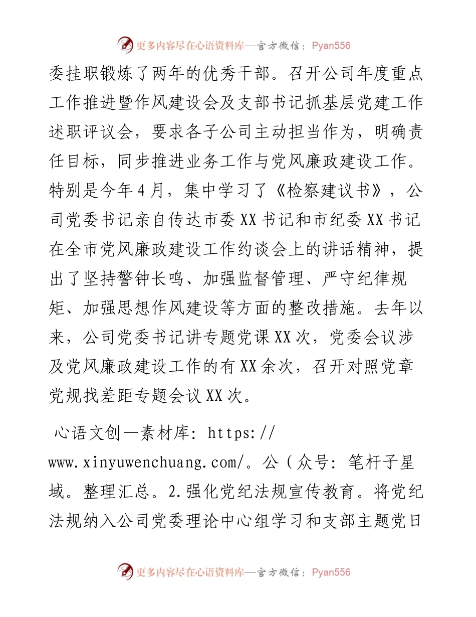 国企党风廉政工作汇报.docx_第2页