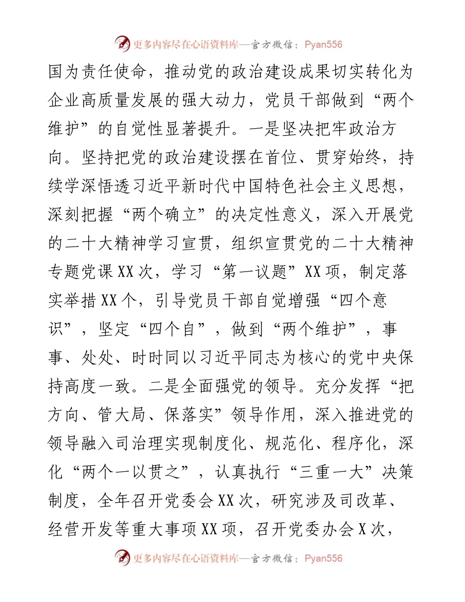 司党委工作总结.docx_第2页