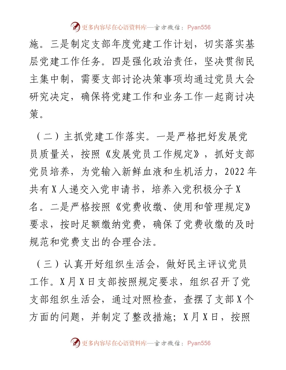 国企党支部书记抓党建述职报告.docx_第2页