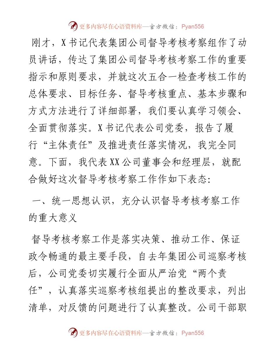 国企书记在年度督导考核工作会表态发言.docx_第2页