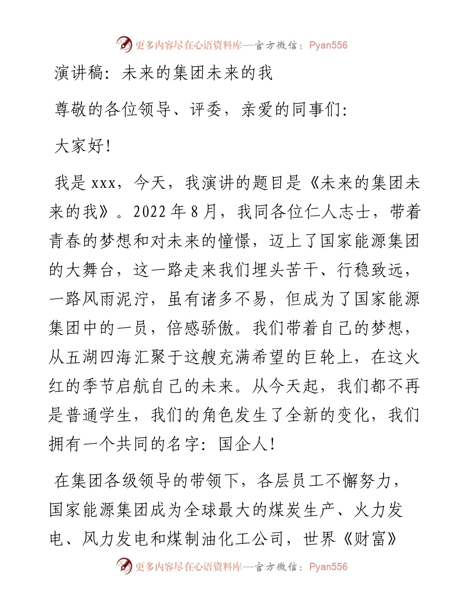 国资国企：未来的集团未来的我.docx_第1页