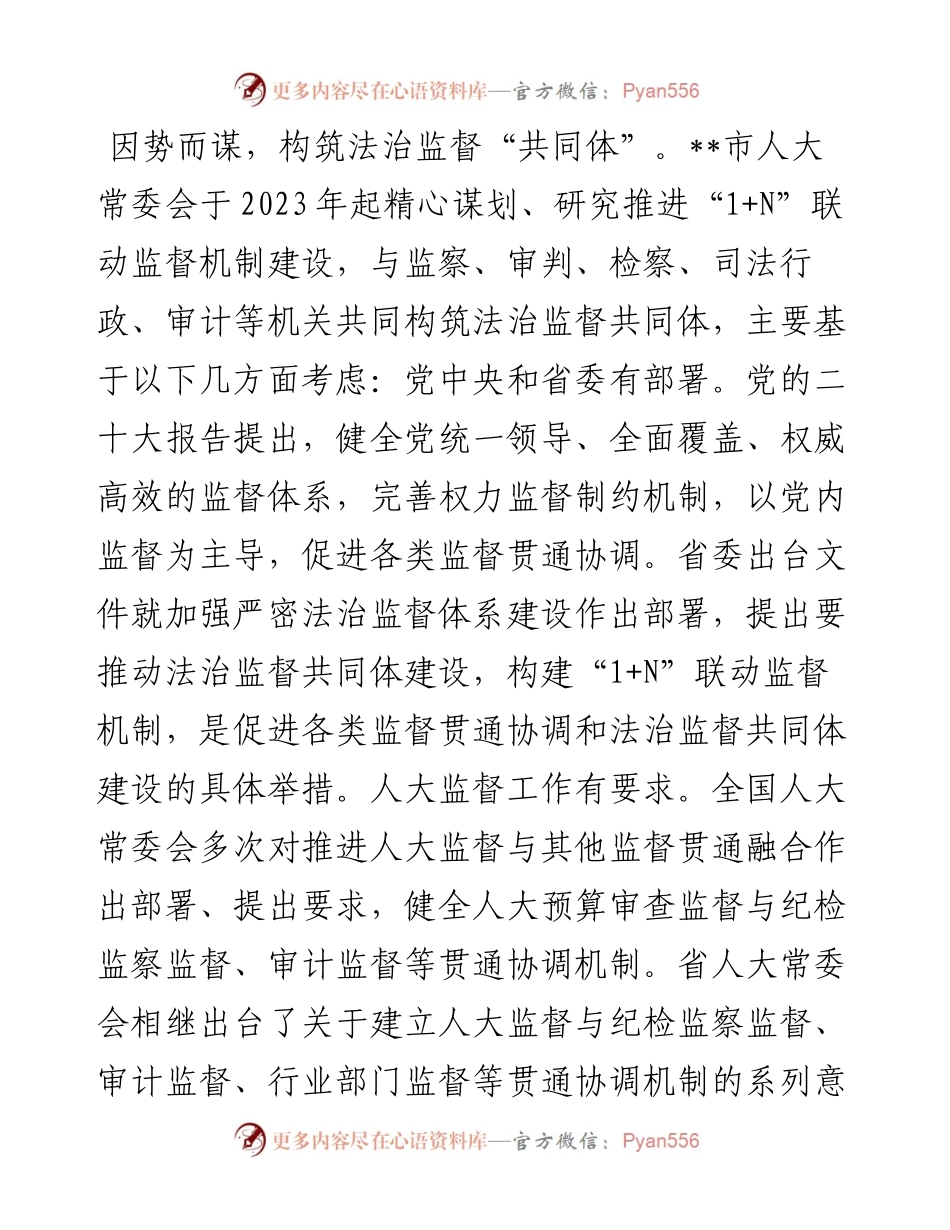 在全市人大法治监督工作经验交流会上的发言.docx_第2页