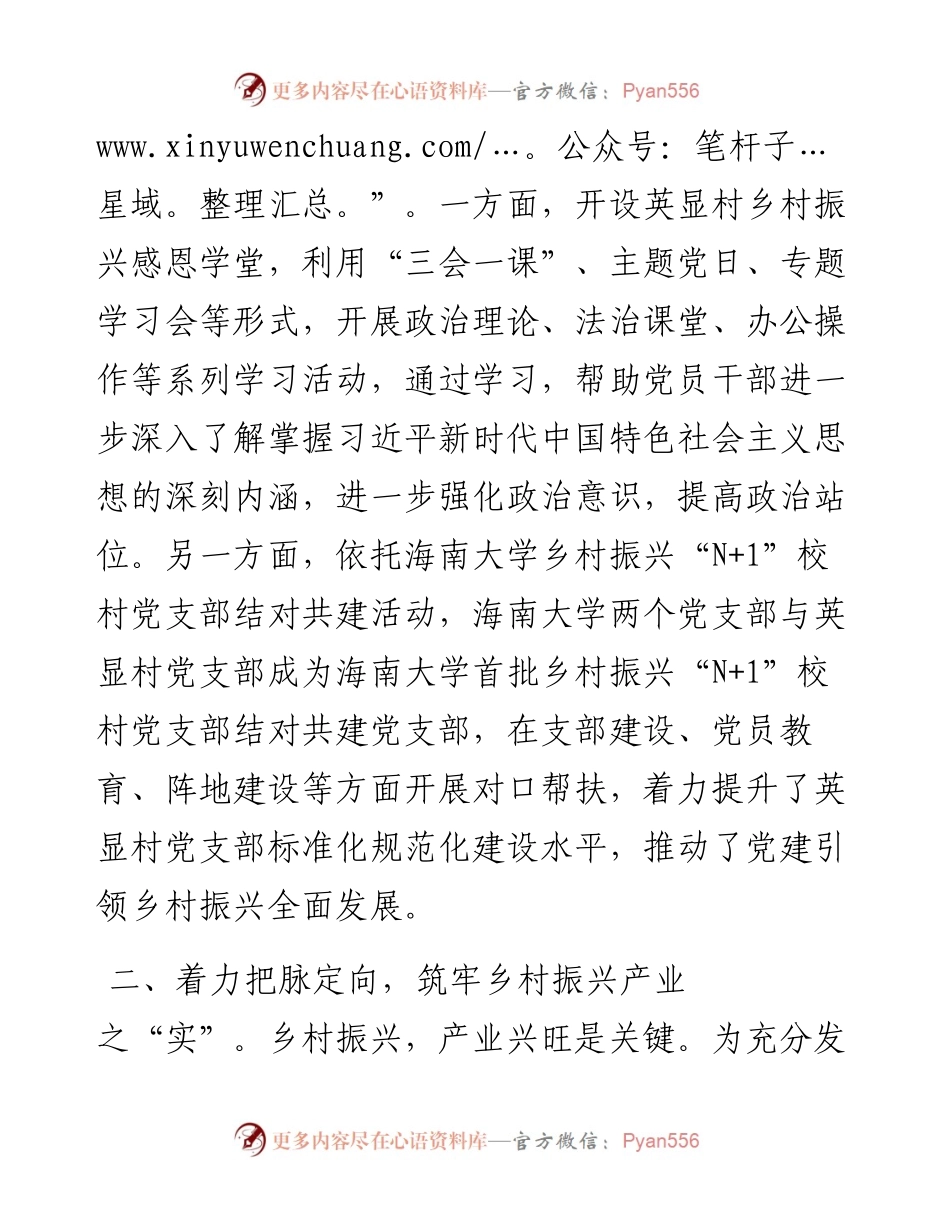 在乡村振兴工作会议上的交流发言.docx_第2页
