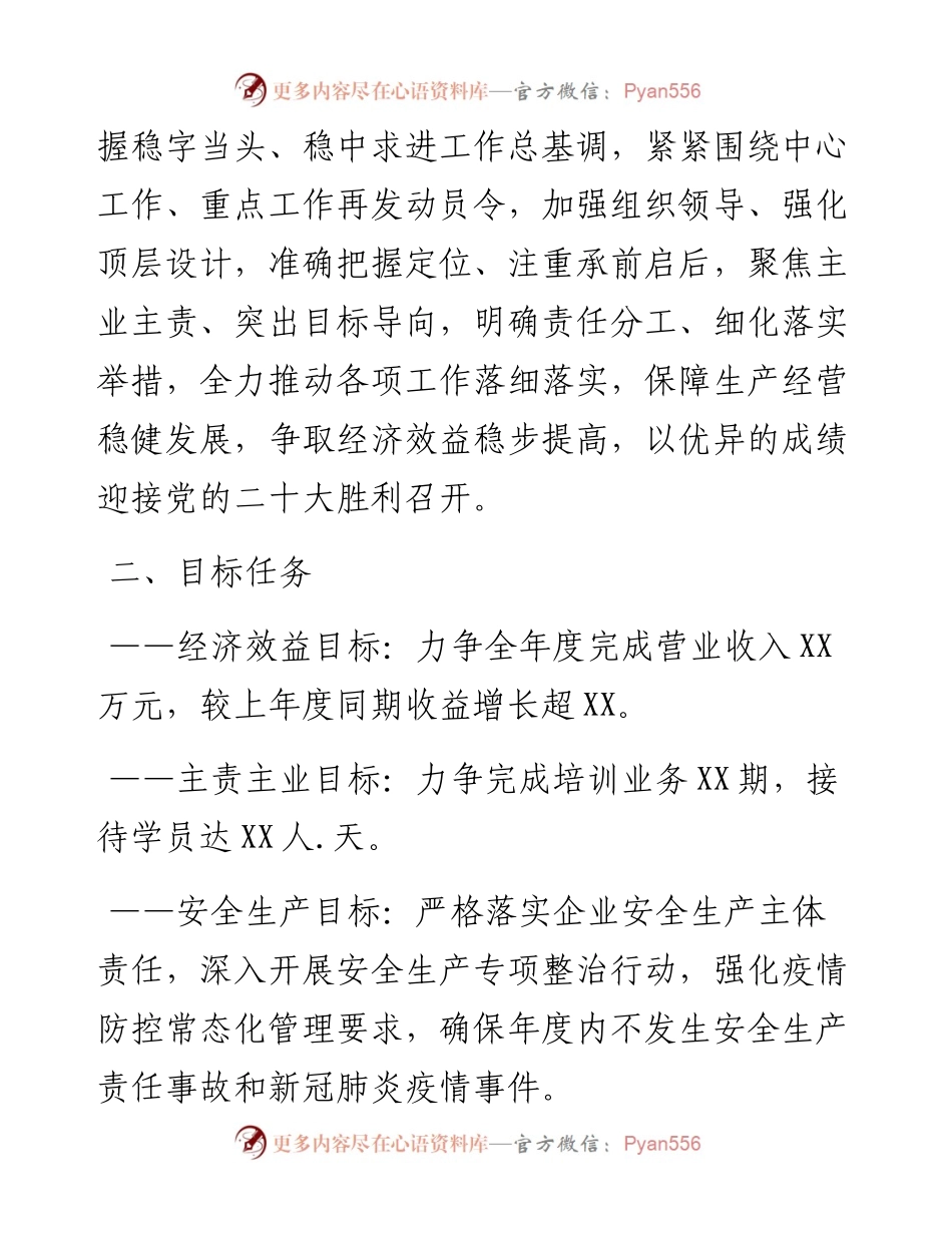 国企公司工作计划.docx_第2页