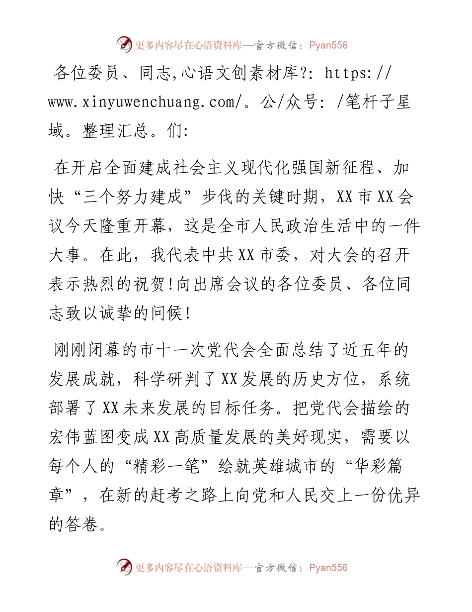 在XX市XX会议上的讲话.docx_第1页
