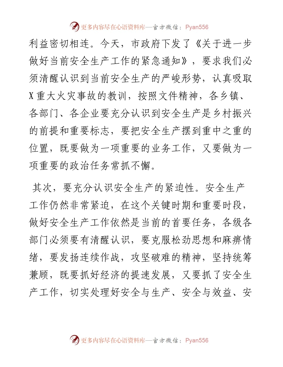 在中安全生产工作会议上的讲话.docx_第2页