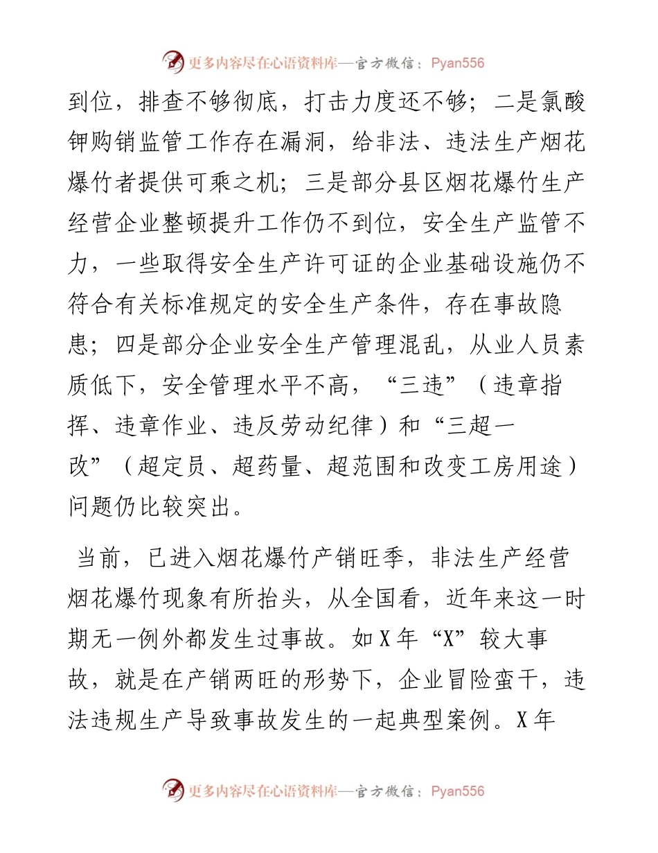 在全市烟花爆竹安全监管视频会议上的讲话.docx_第2页