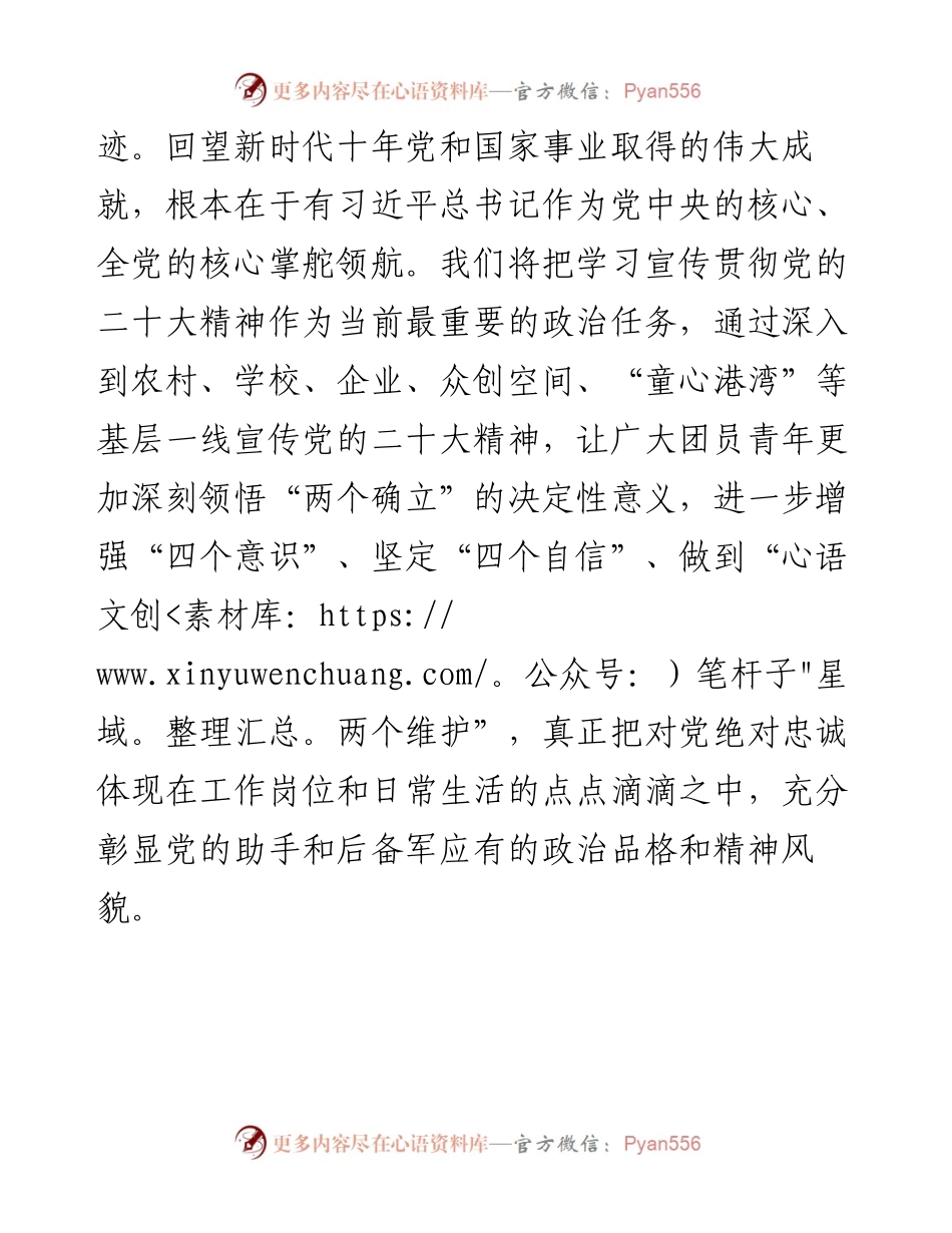 团区委书记中心组研讨发言：让青春绽放绚丽之花.docx_第2页