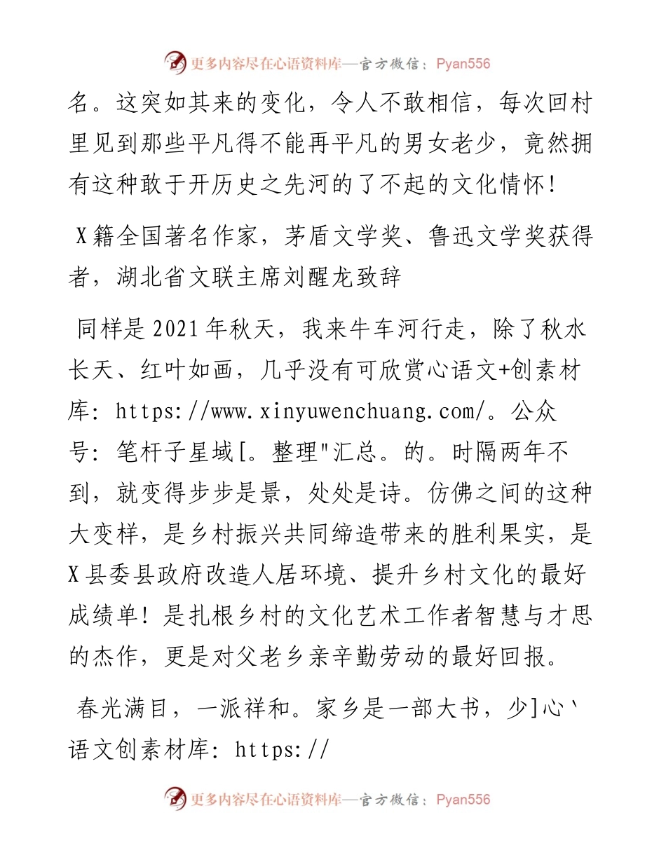 在乡村文化旅游节开幕式上的致辞.docx_第2页
