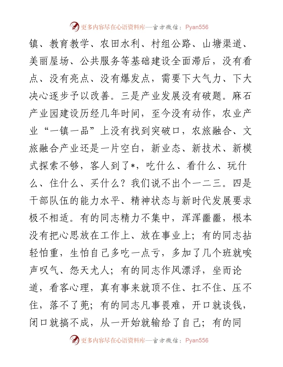 在全镇两级干部大会暨农村工作会议上的讲话.docx_第2页
