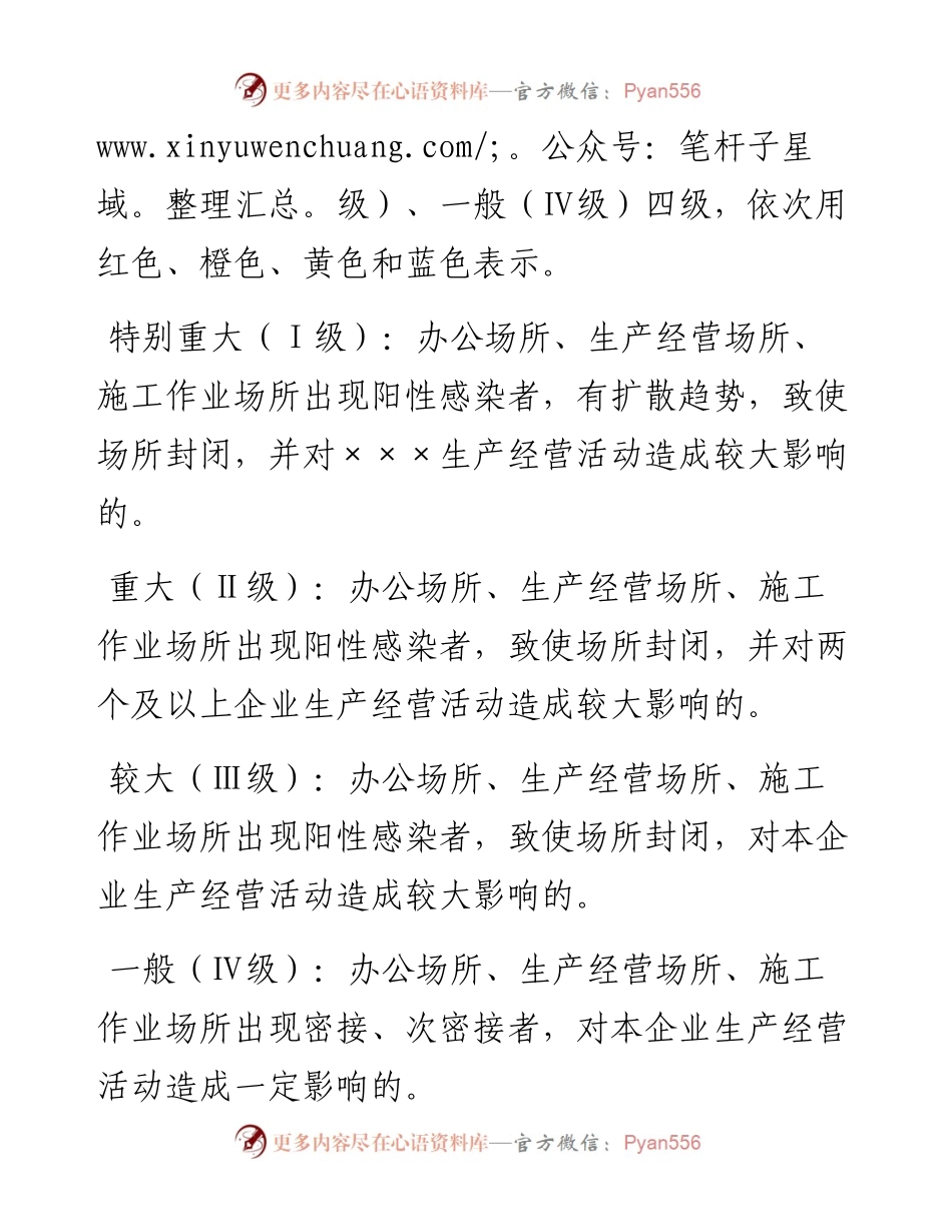国企突发新型冠状肺炎事件专项预案.docx_第2页