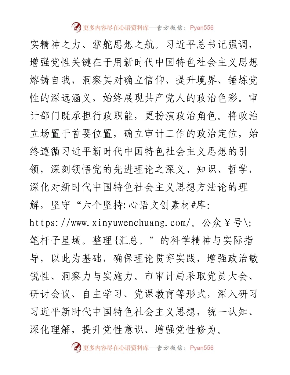 在理论中心组审计工作专题研讨会上的交流发言.docx_第2页