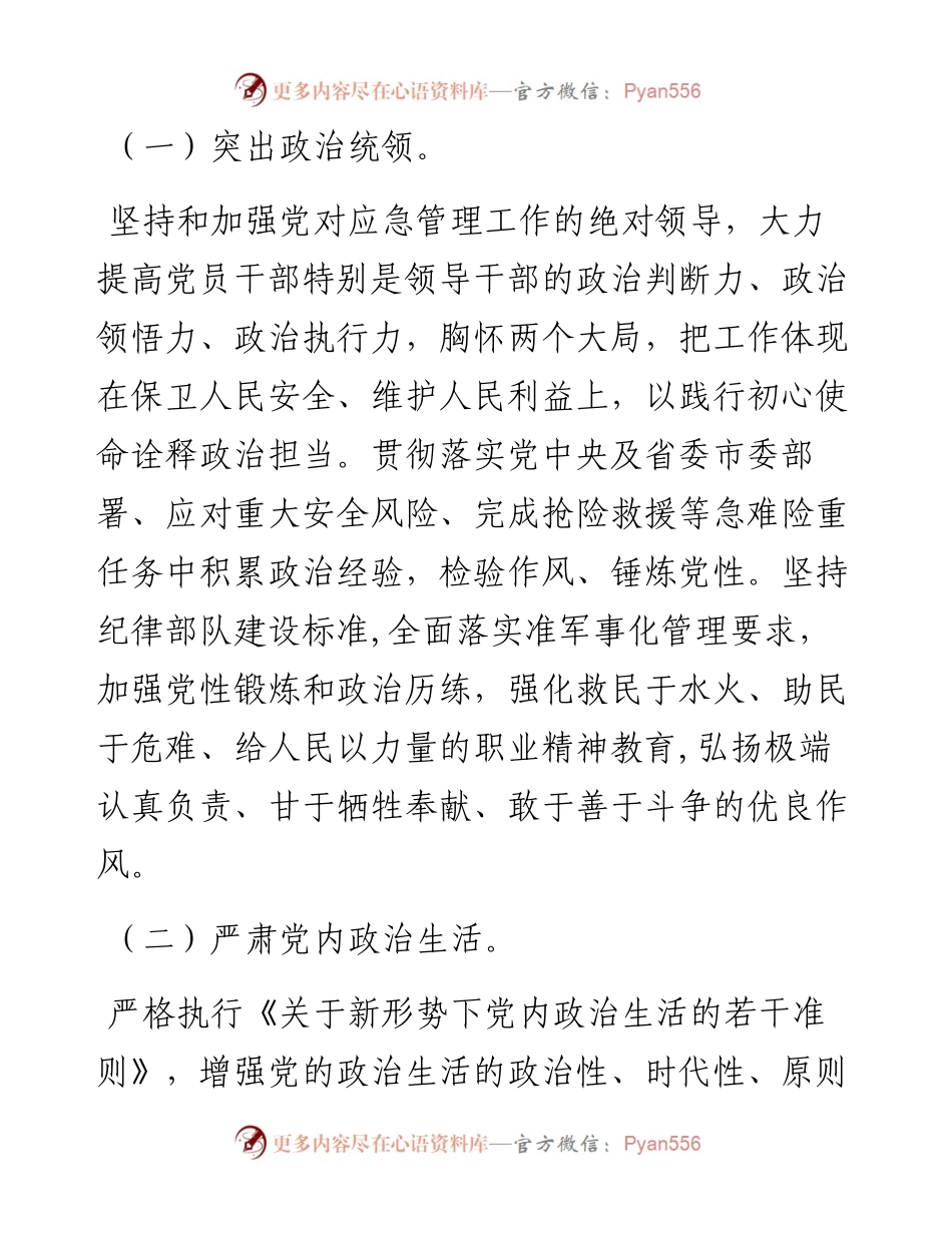 城市应急管理局委员会党建和党风廉政建设工作要点.docx_第2页
