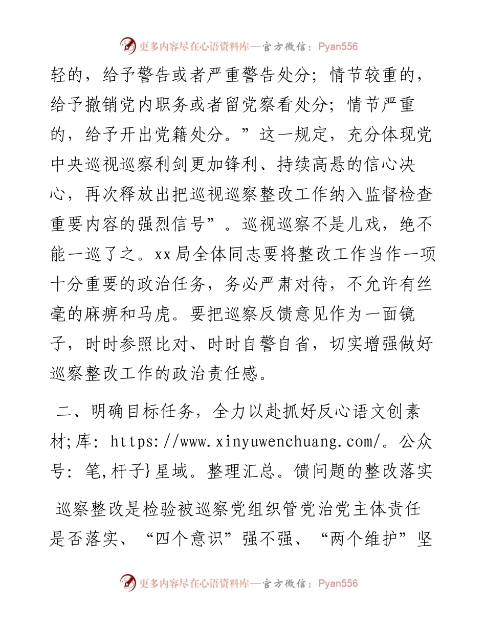 巡察专员在巡察情况反馈会上的讲话.docx_第2页