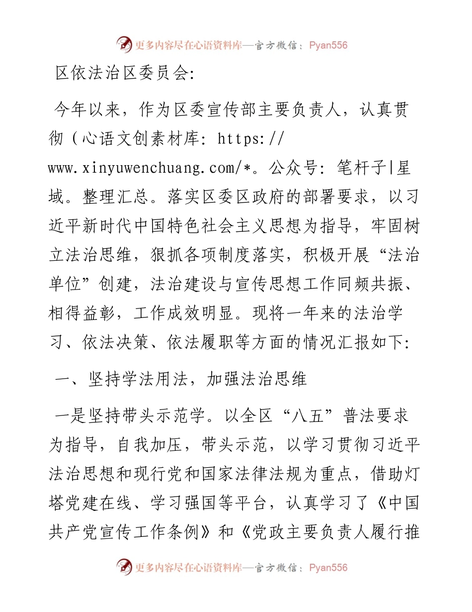 宣传部长述法报告.docx_第1页