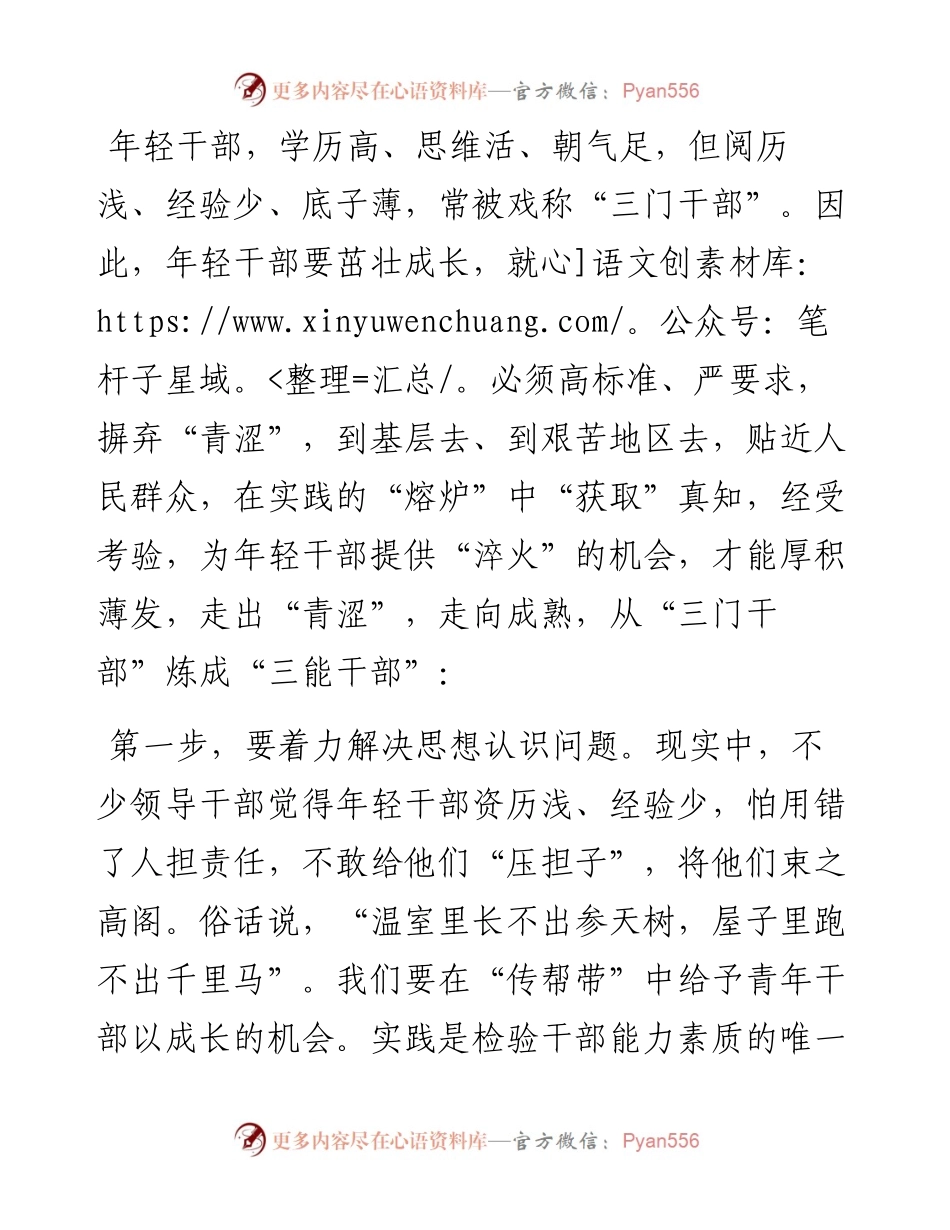 培养锻炼年轻干部“三步法”.docx_第2页