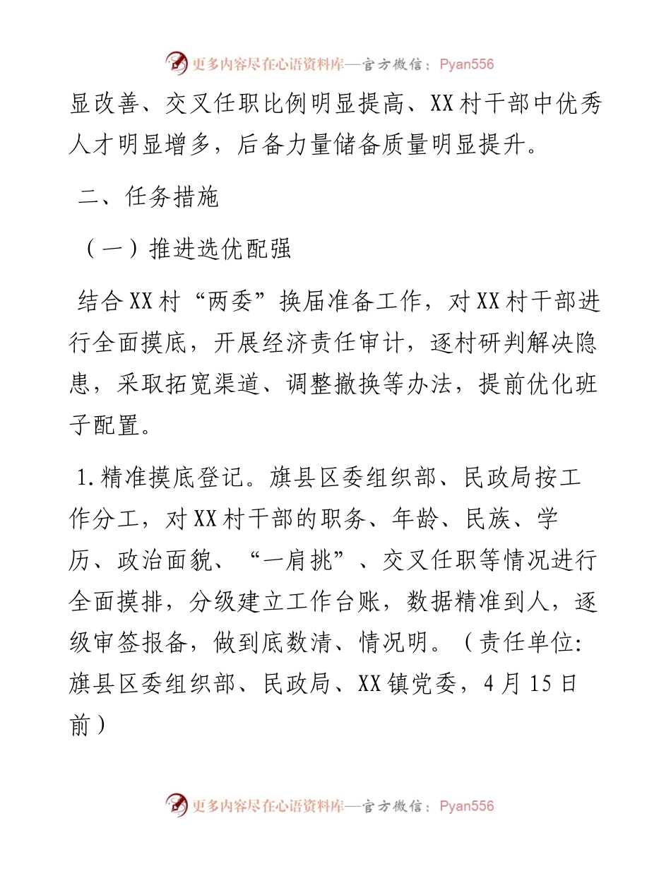 市X村党组织带头人队伍建设优化提升项目推进方案(1).docx_第2页