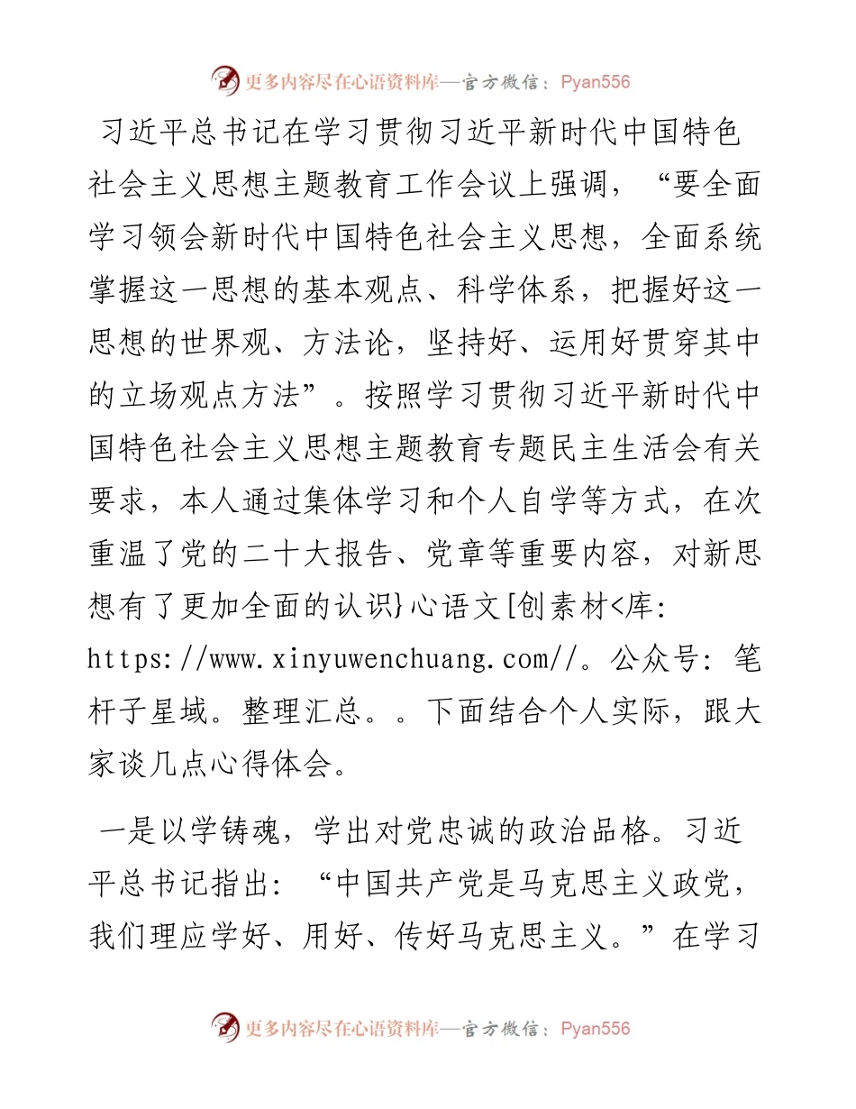 在政府党组理论学习中心组主题教育专题研讨会上的发言.docx_第1页