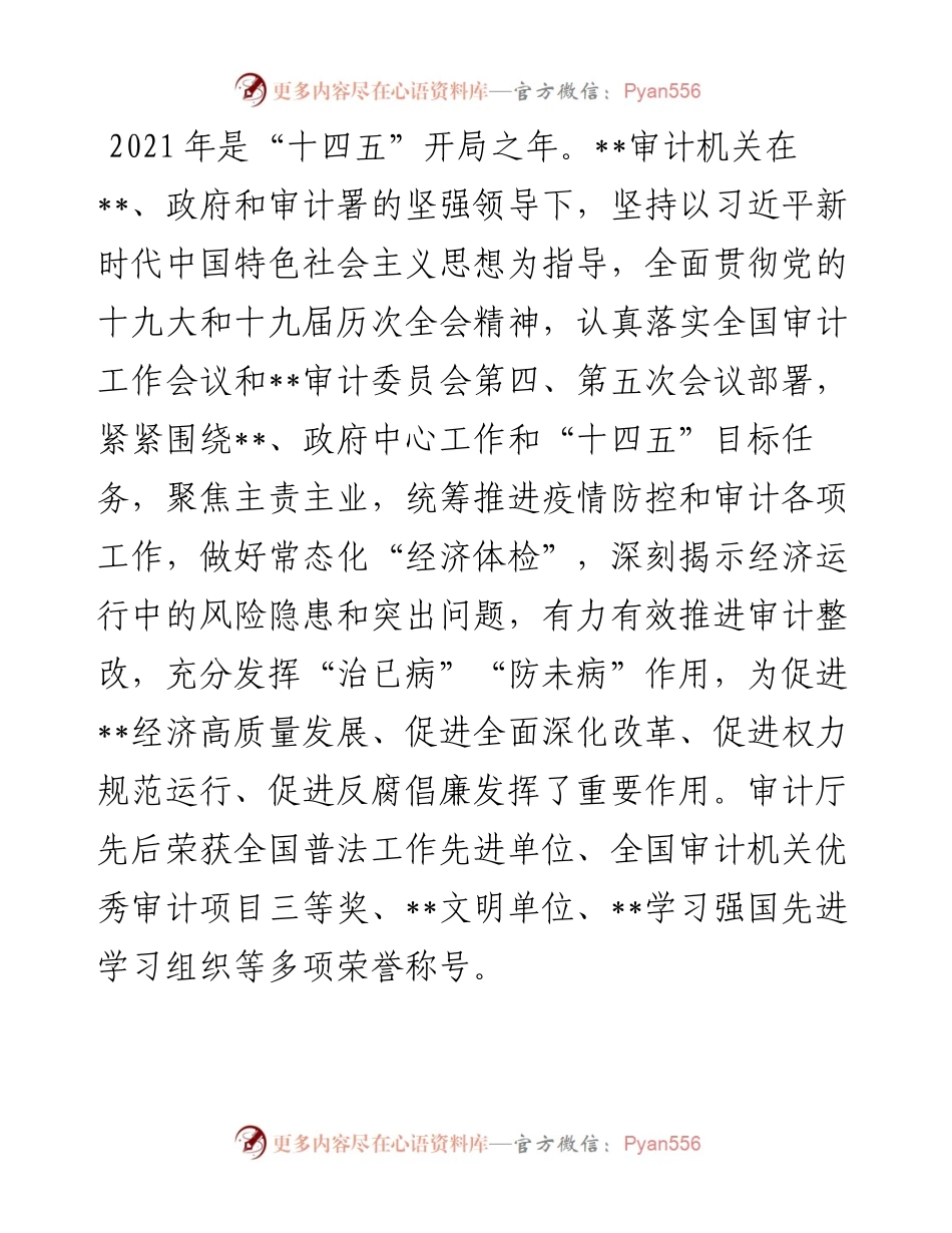 在审计工作会议上的讲话.docx_第2页
