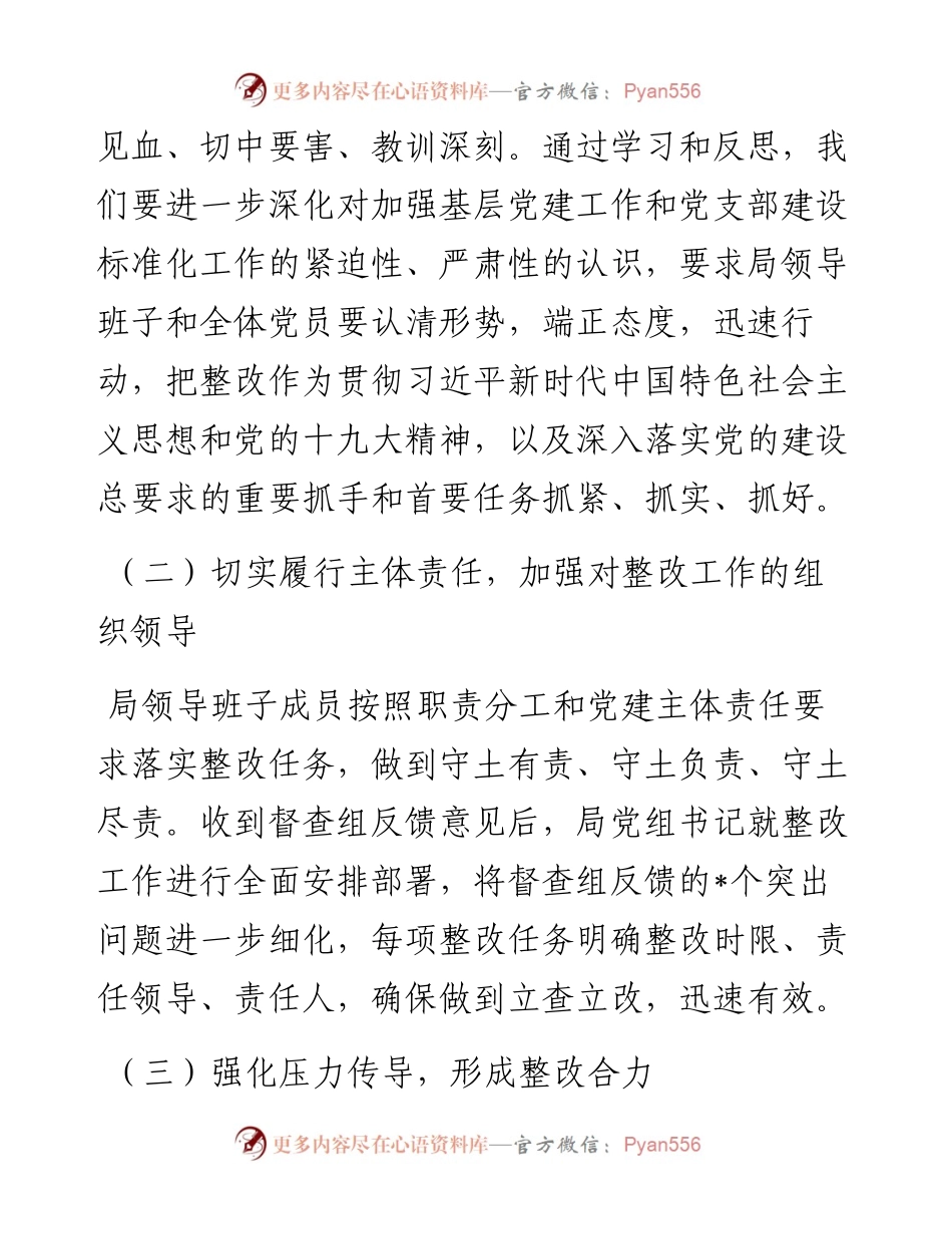 基层党建工作督查整改情况报告.docx_第2页