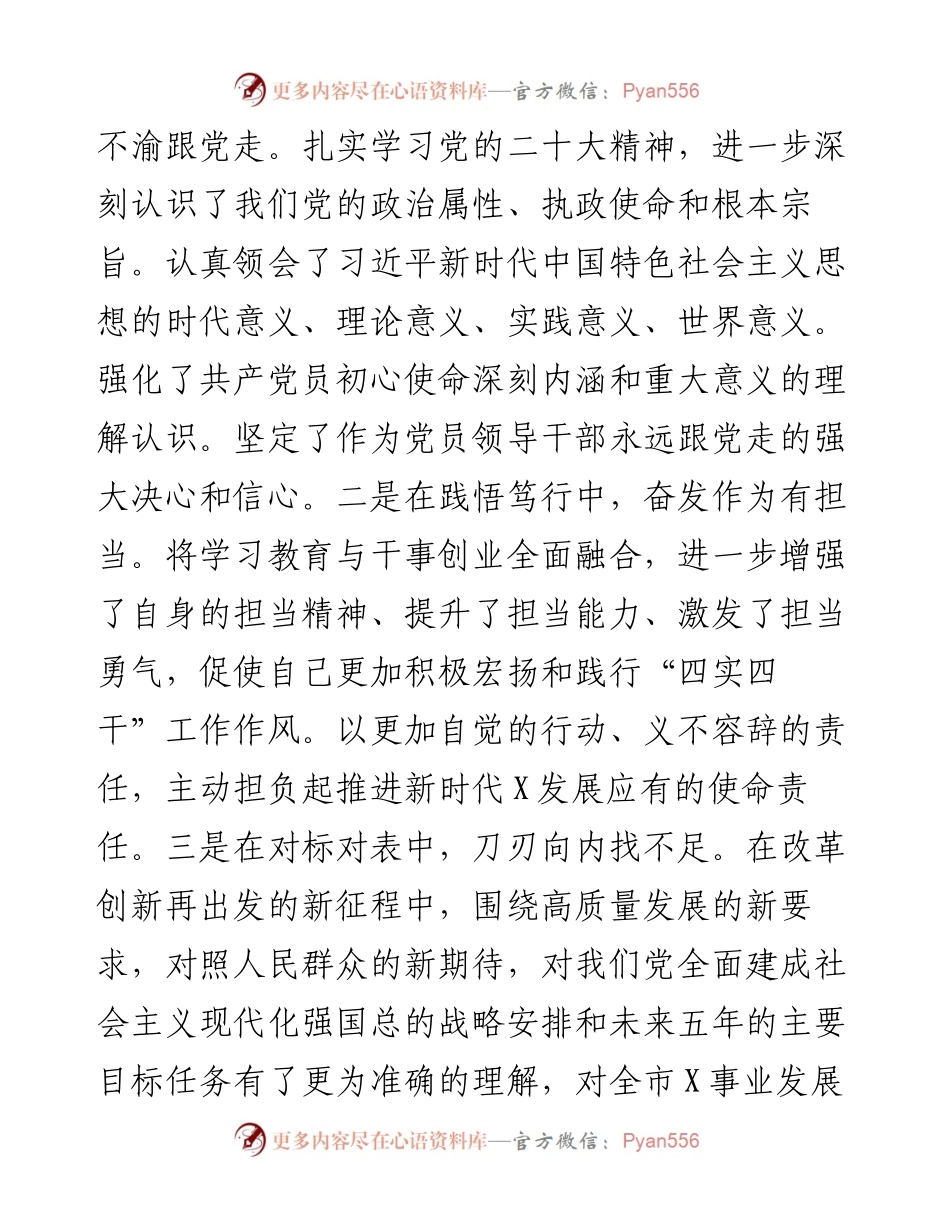 局党组书记、局长民主生活会个人检视剖析材料.docx_第2页