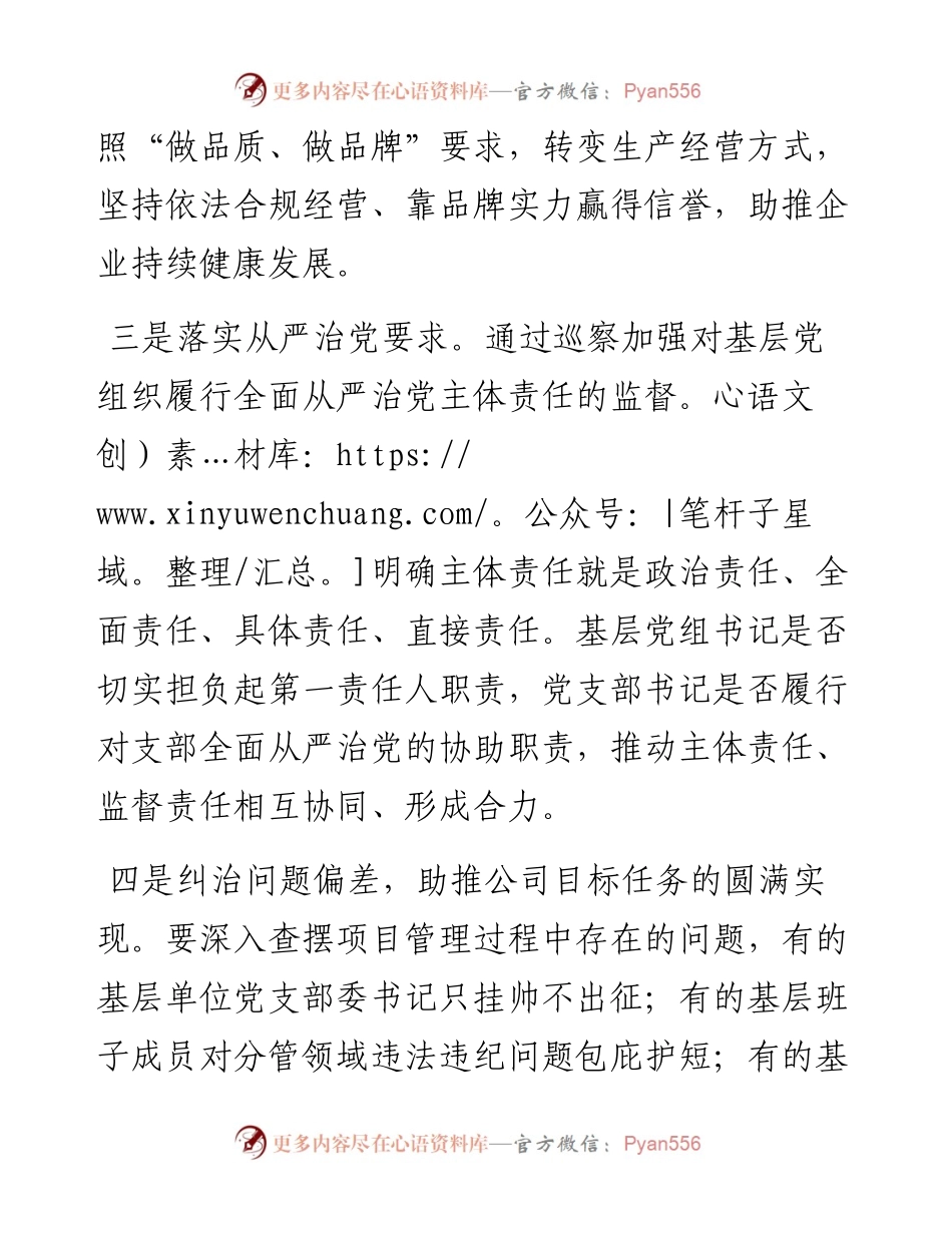 巡察组长在专项巡察进点会上的讲话.docx_第2页