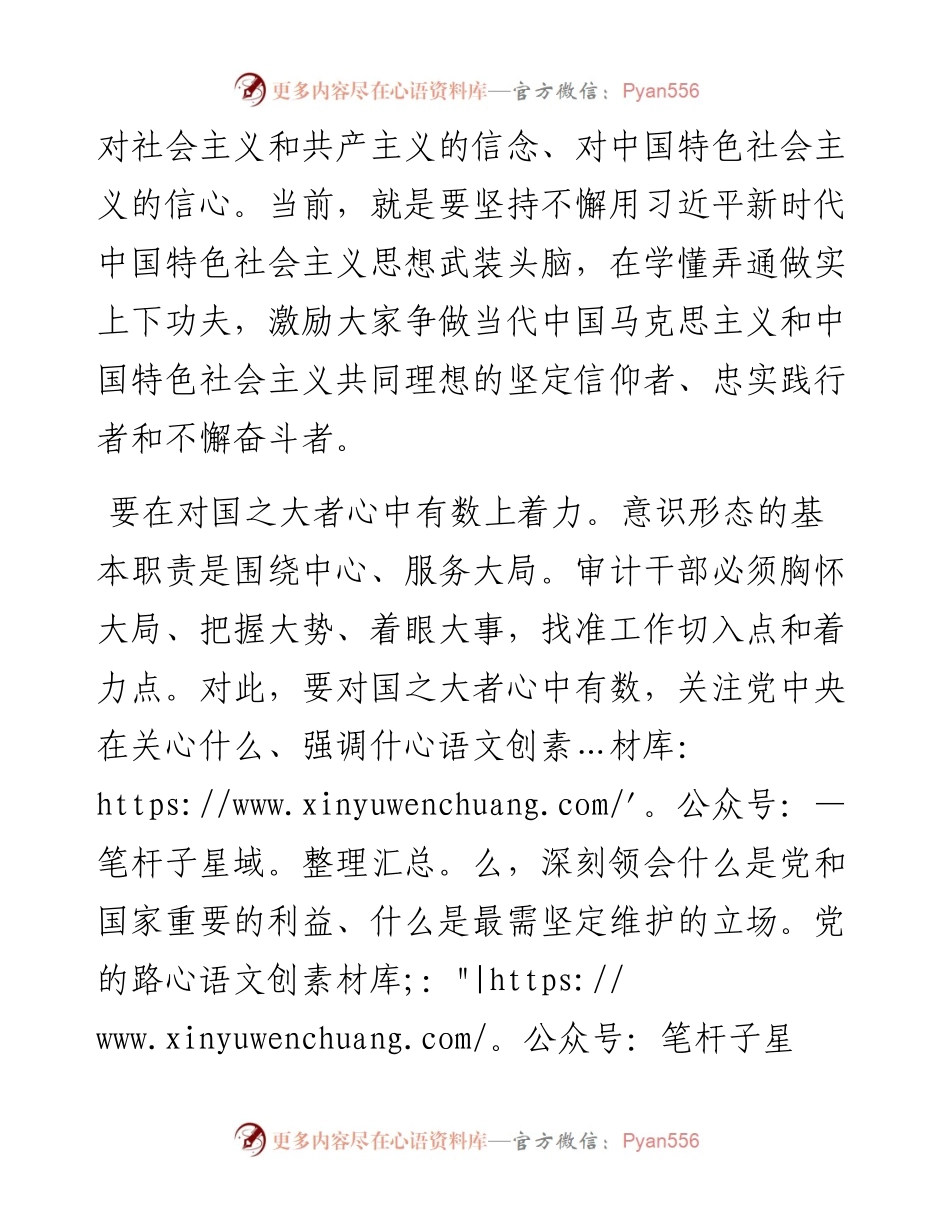 审计局提升审计干部的意识形态能力交流发言.docx_第2页