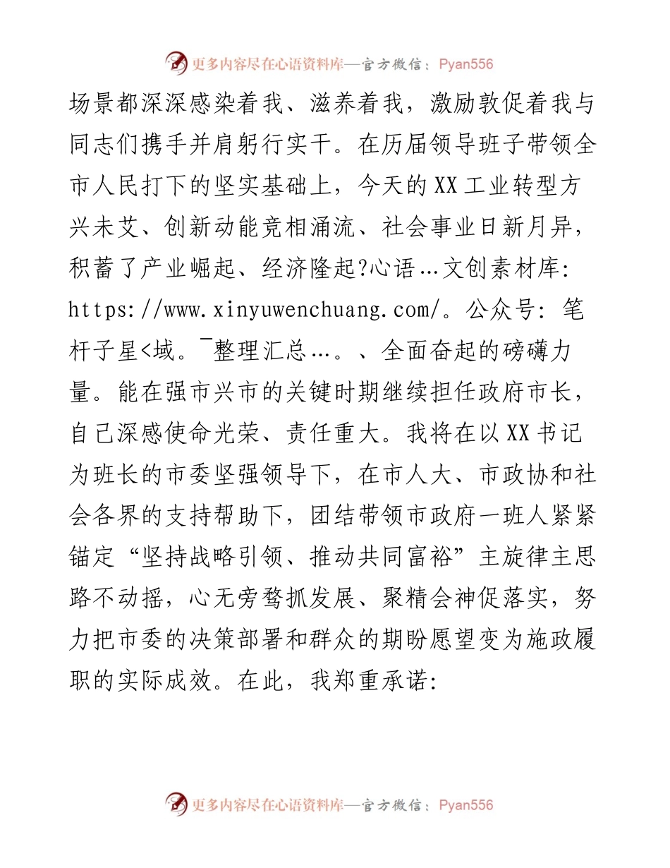 在当选市长后的表态发言_4.docx_第2页
