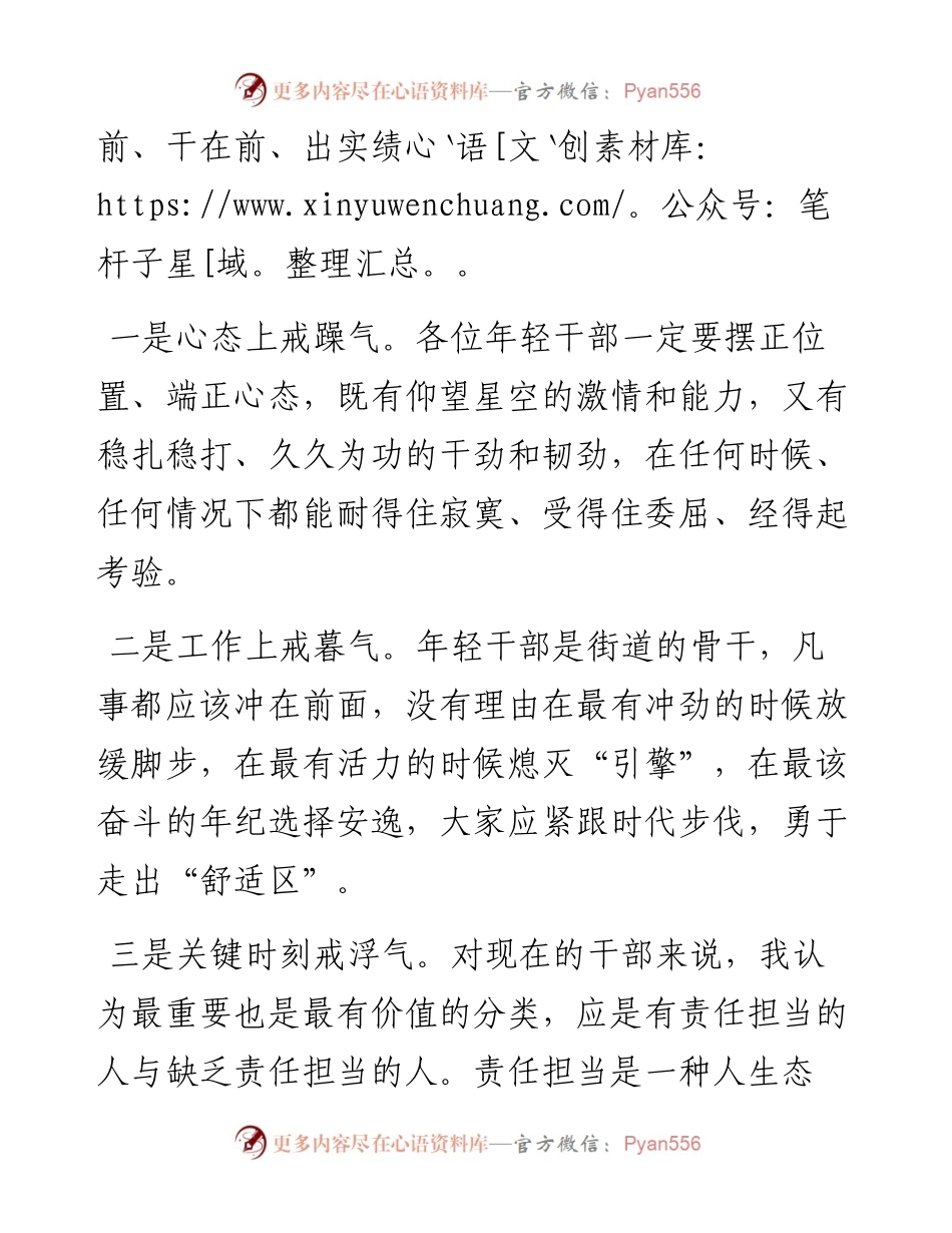在街道青年干部能力素养提升培训班上的讲话.docx_第2页