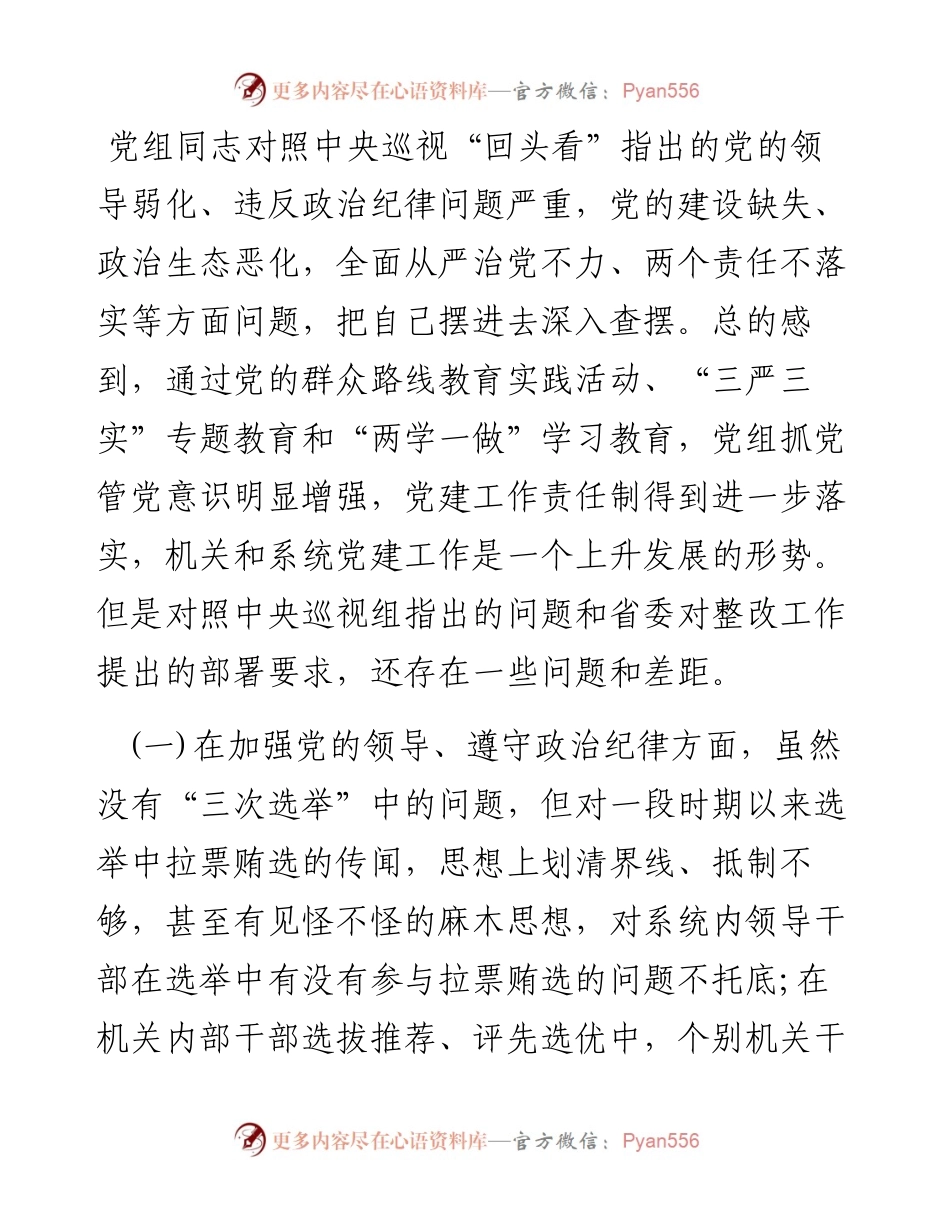 巡视整改对照检查材料二.docx_第2页