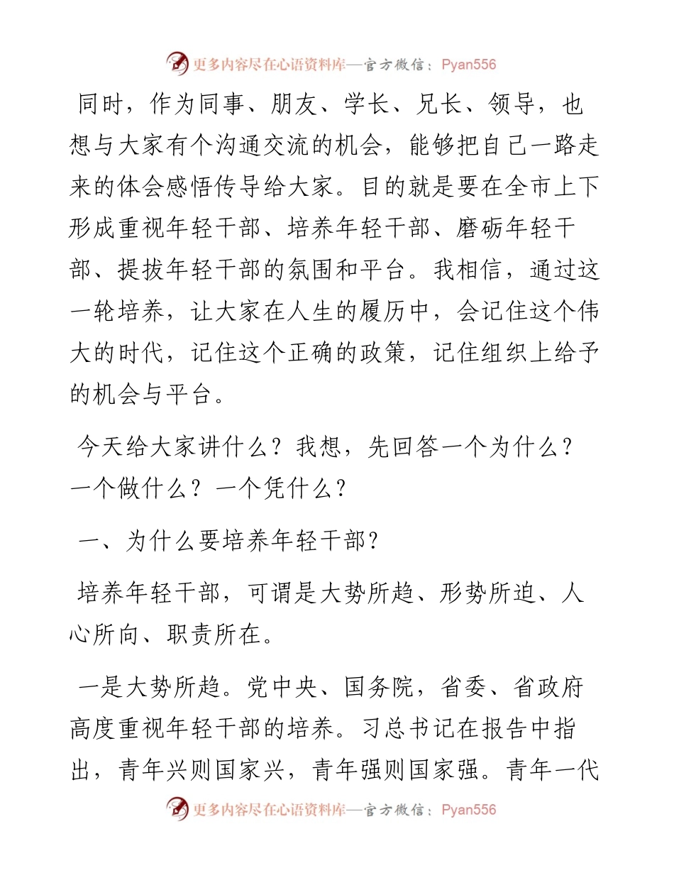 大官好文系列之四在年轻干部座谈会上的讲话.docx_第2页
