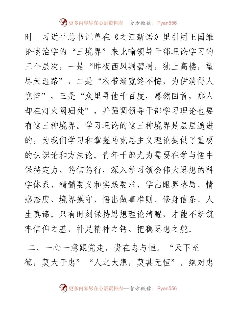 在纪检监察机关党支部青年干部座谈会上的发言.docx_第2页