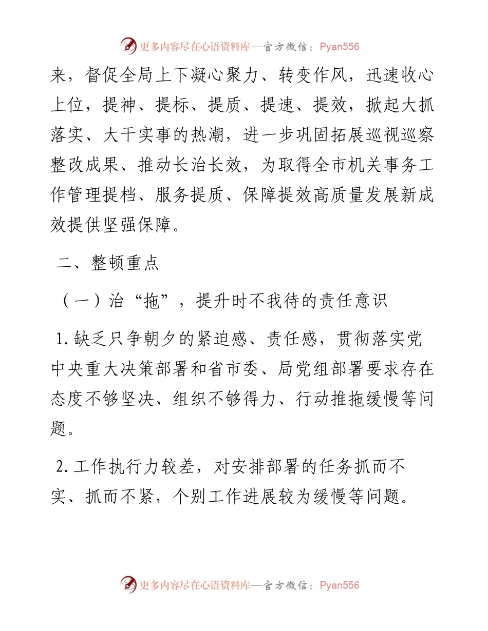 局党组干部队伍作风纪律整顿工作方案.docx_第2页