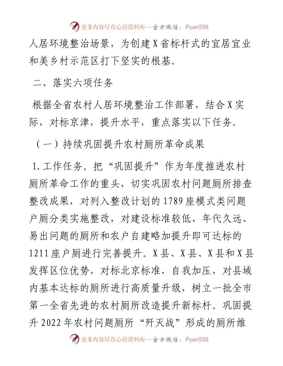 市2023年农村人居环境整治提升工作方案.docx_第2页