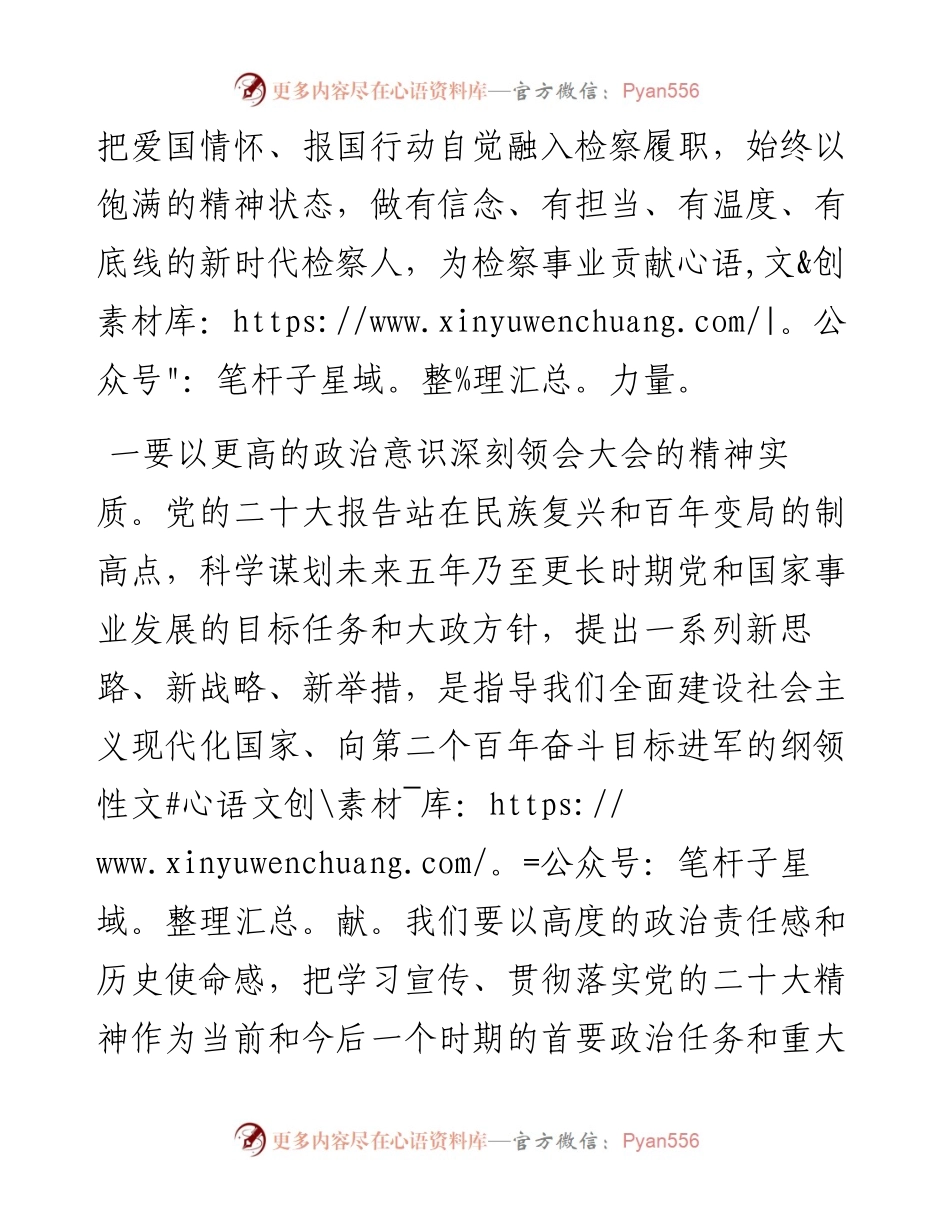 市检察院党组书记收看二十大心得体会.docx_第2页