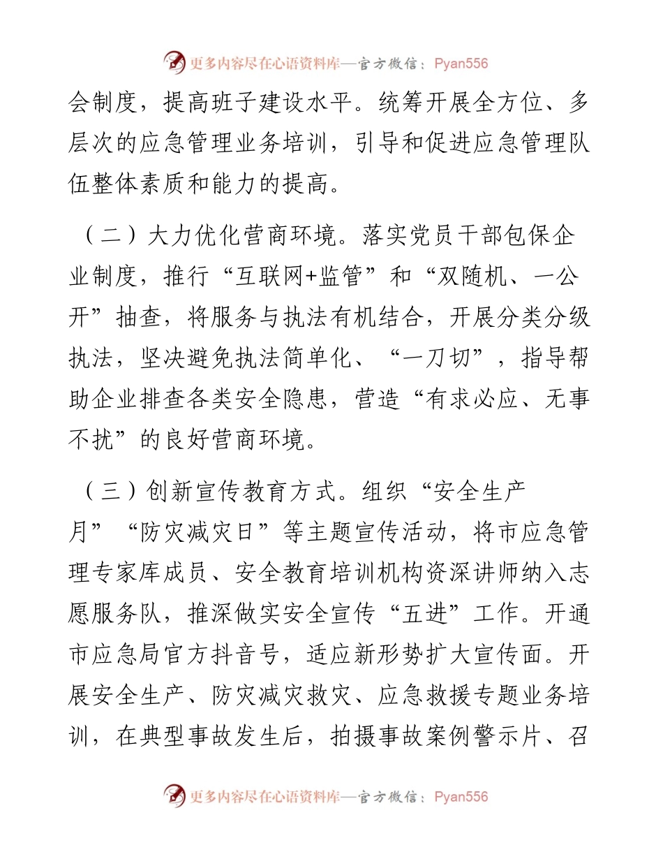 市应急管理局2023年工作要点.docx_第2页