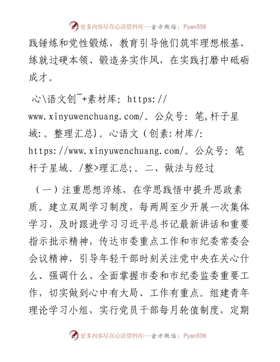 市纪委监委关于党建工作品牌创建的汇报.docx_第2页