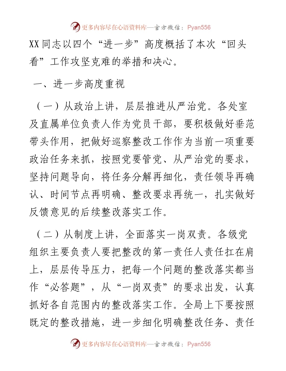 市局党组巡察整改“回头看”工作总结.docx_第2页