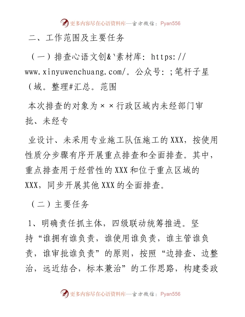 市自建房屋安全隐患排查整治工作方案.docx_第2页