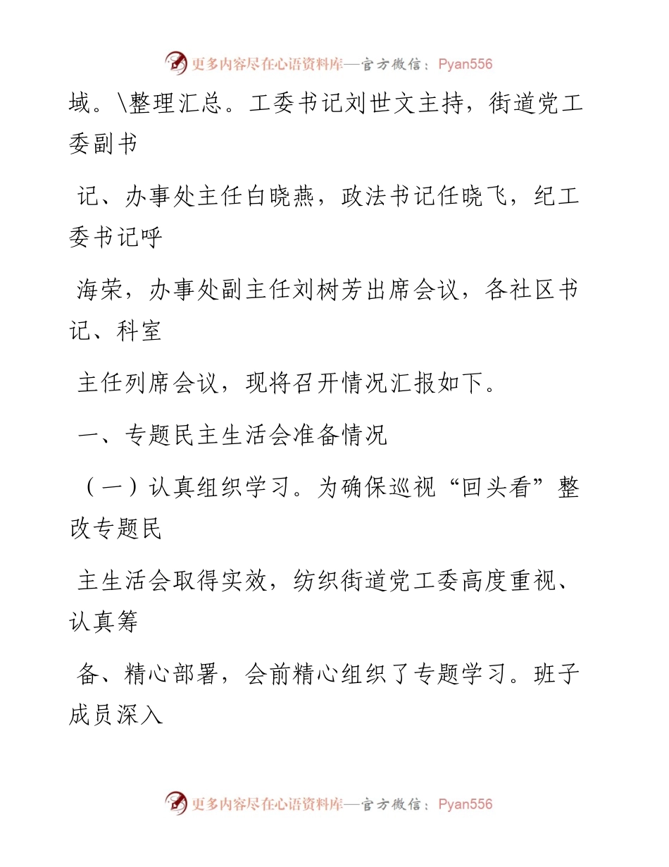 文汇系列1708--巡视整改专题民主生活会班子对照检查材料汇编.docx_第2页
