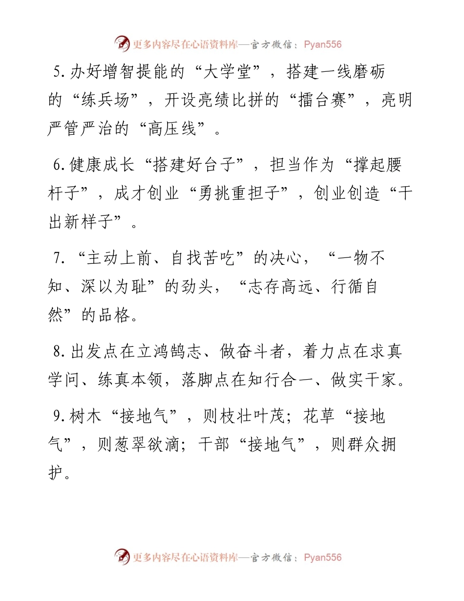 年轻干部类排比句40例（4月11日）.docx_第2页