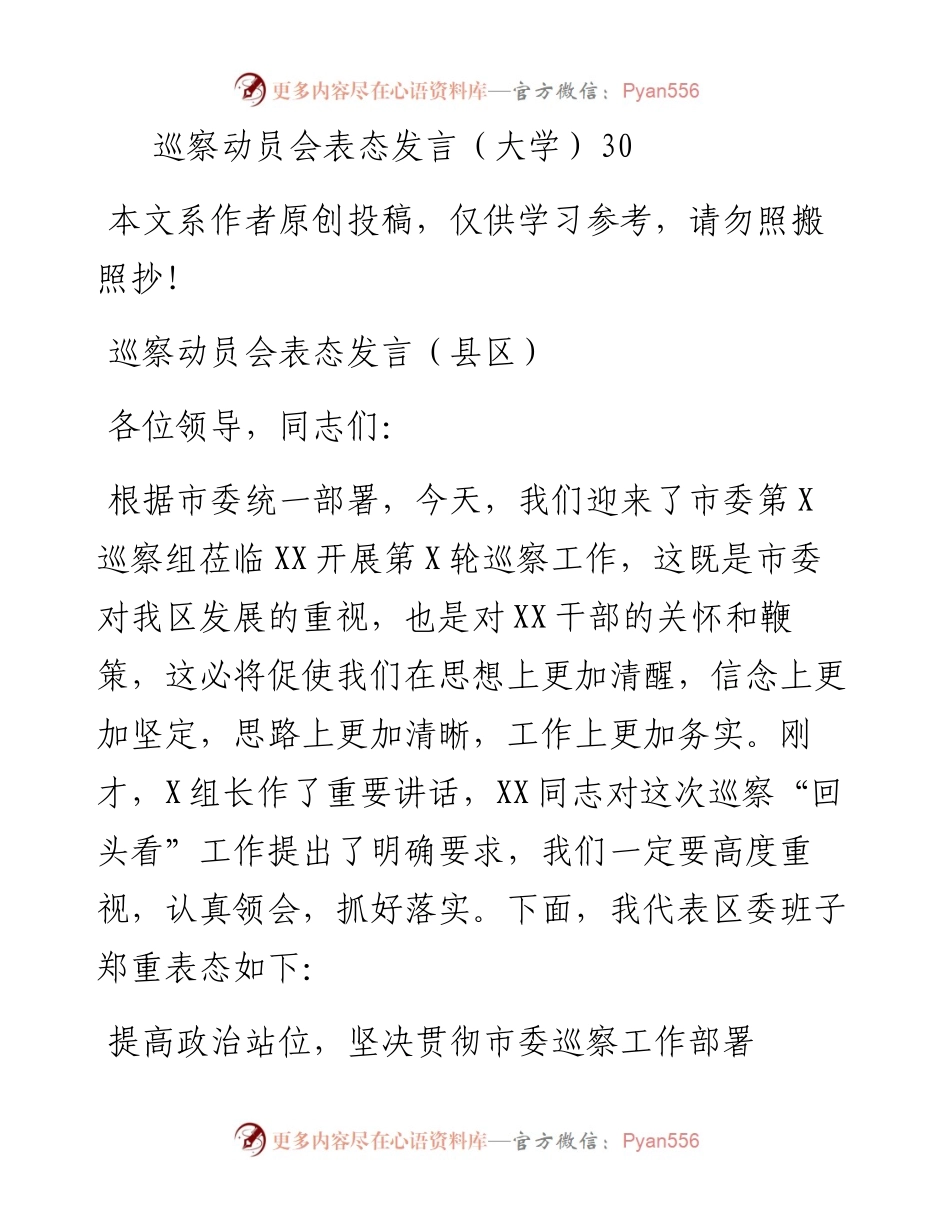 文汇381—巡察组动员会讲话汇编10篇.docx_第2页